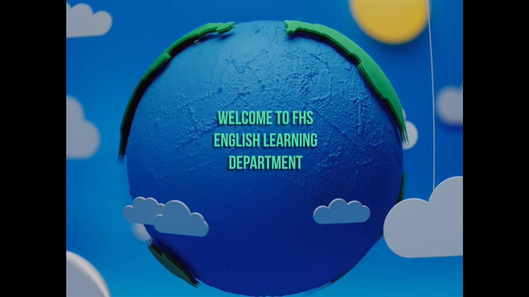 English Learning Department Incoming Freshmen Video